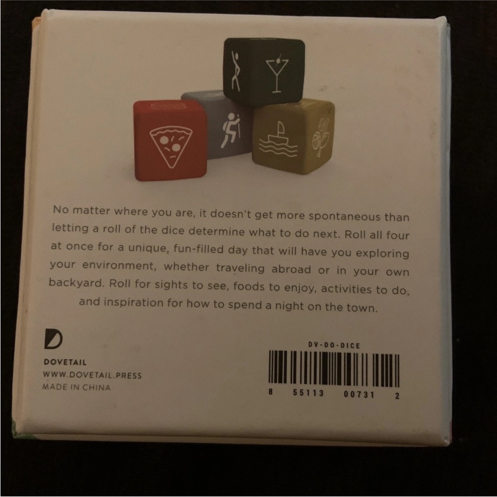 Do Something Dice Game Set - Picture 3 of 4
